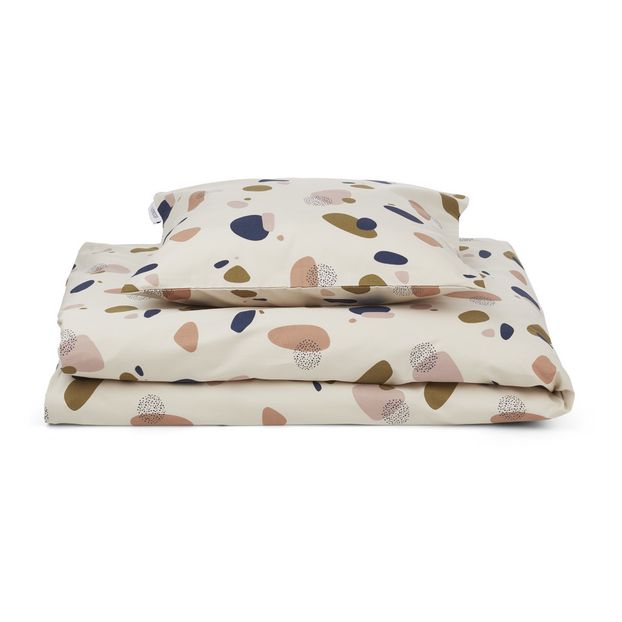 Parure de lit Bubbly Sandy en coton bio-product
