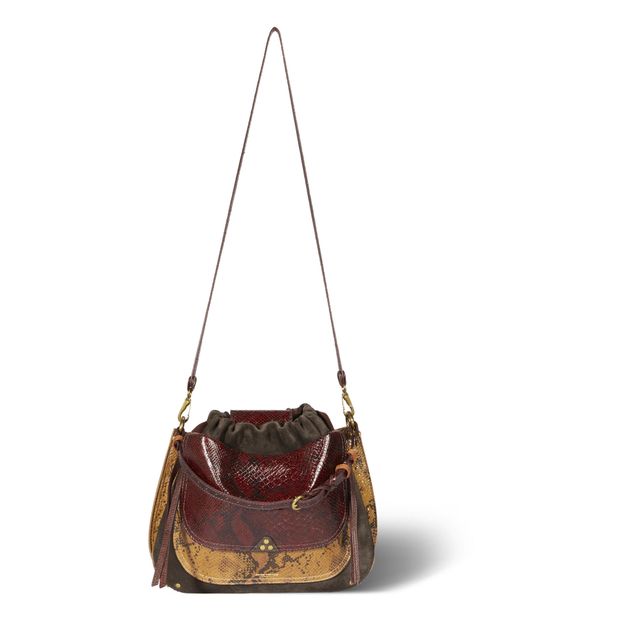 Sac Lino M Agneau Caviar Façon Python-product