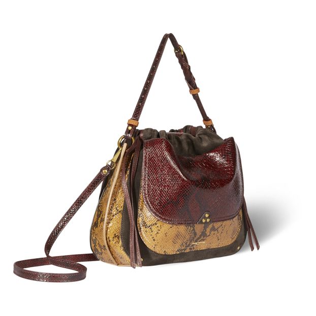 Sac Lino M Agneau Caviar Façon Python-product