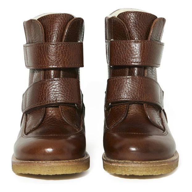 Furred Velcro Boots-product