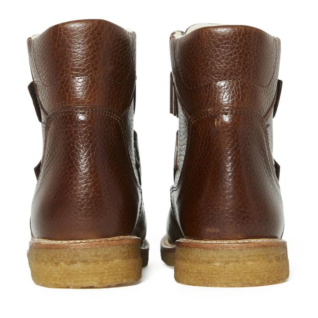 Furred Velcro Boots-product