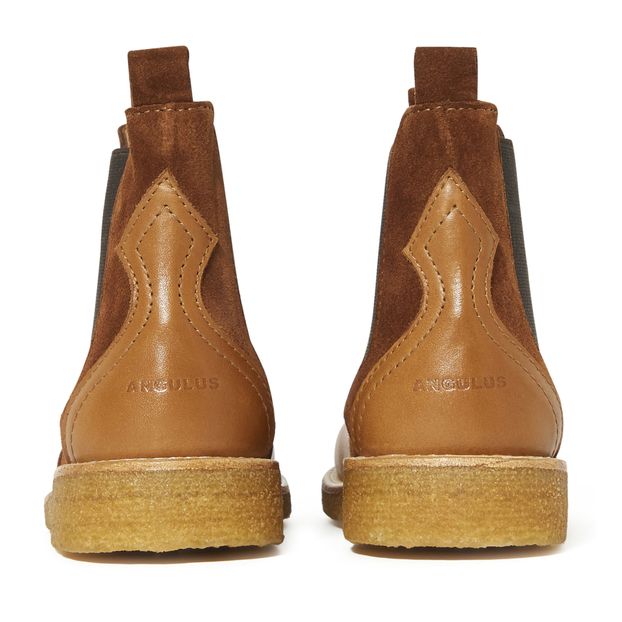 Bi-material Chelsea Boots-product