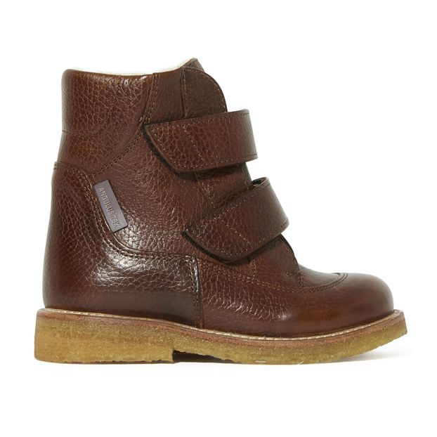 Furred Velcro Boots-product
