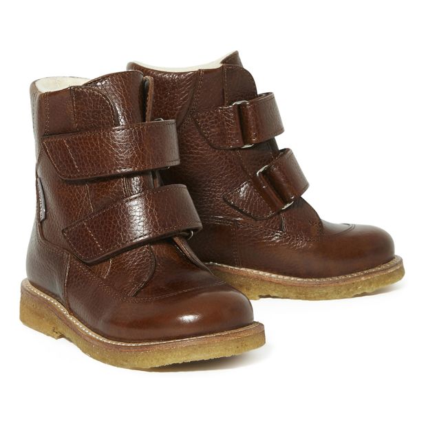 Furred Velcro Boots-product