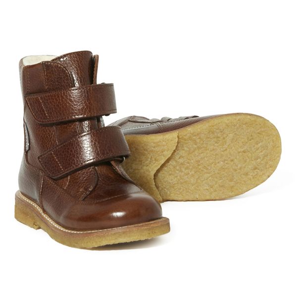 Furred Velcro Boots-product