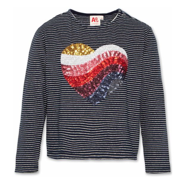T-shirt Sequins Heart-product