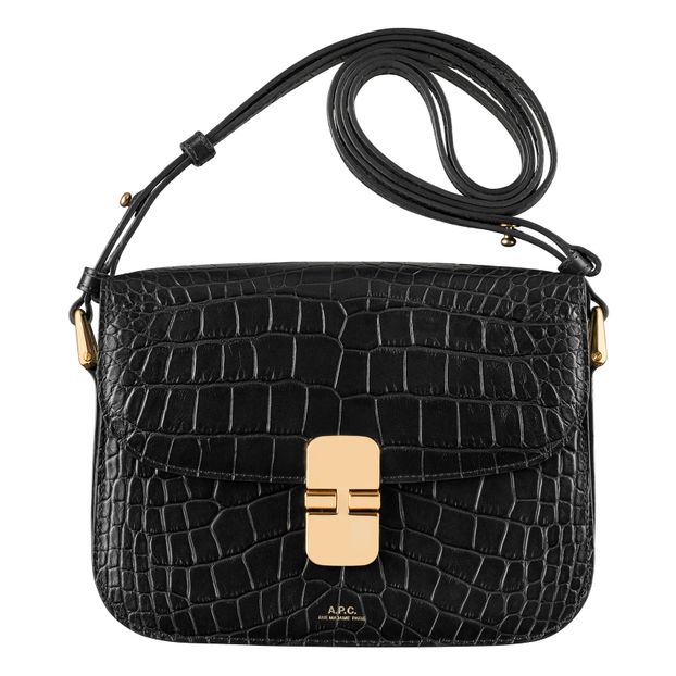 Sac Grace Small Cuir Embossé Croco-product
