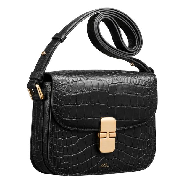 Grace Croc-print Leather Bag-product