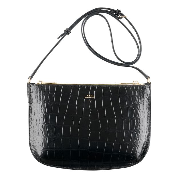 Sac Sarah Cuir Embossé Croco-product