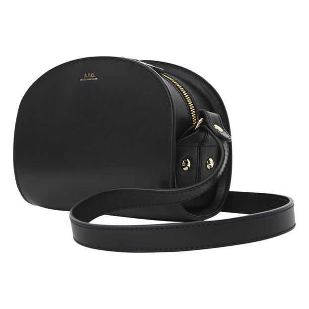 Sac Demi Lune Mini Cuir Lisse-product