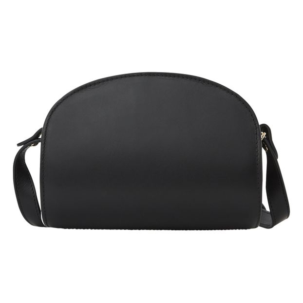 Sac Demi Lune Mini Cuir Lisse-product
