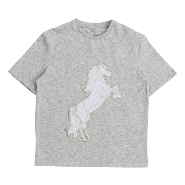 T-shirt Coton Bio Patch Cheval-product