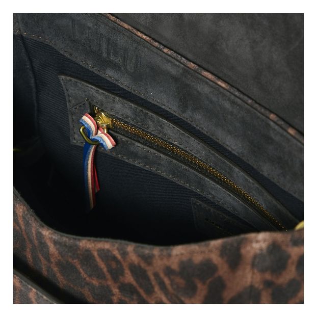 Sac Lulu M Croûte de Vachette Léopard-product