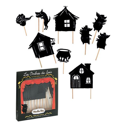 Sombras chinescas Los tres cerditos-product