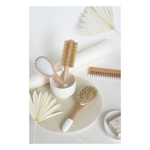 Brosse ronde en poils de sanglier-product
