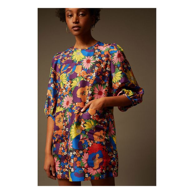Robe Leopoldine Soie-product