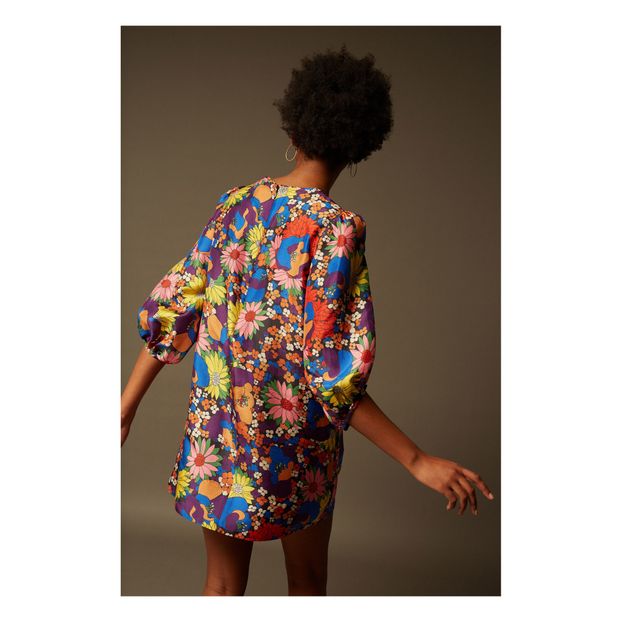 Robe Leopoldine Soie-product