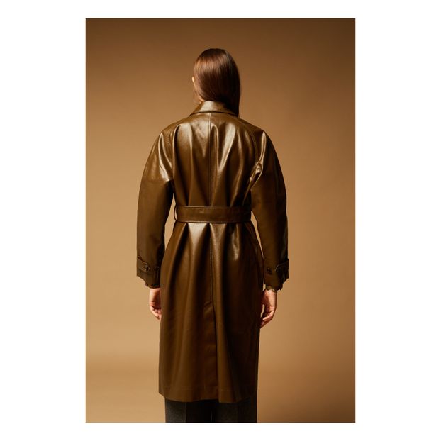 Trench Laurent Gabardine de Coton Enduite-product