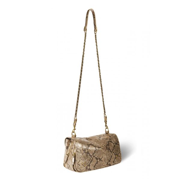 Sac Bobi Veau Façon Python Lamé-product
