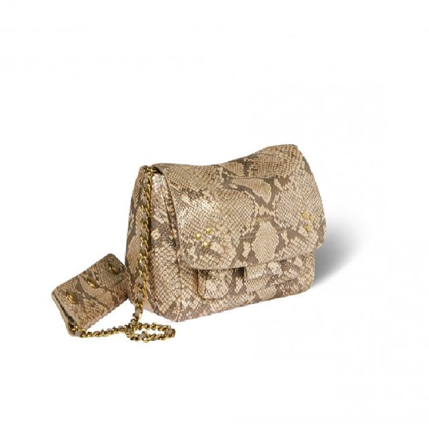 Sac Lulu S Veau Façon Python Lamé-product