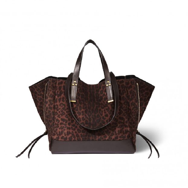 Sac Georges Croûte de Vachette Léopard-product