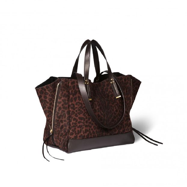 Sac Georges Croûte de Vachette Léopard-product