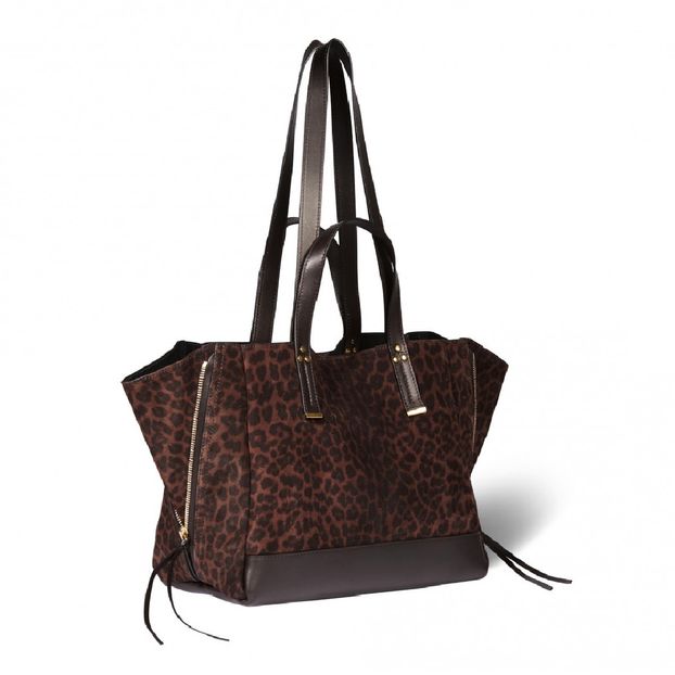 Sac Georges Croûte de Vachette Léopard-product