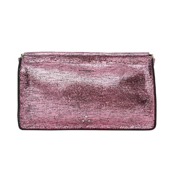 Pochette Clic Clac L Chèvre Lamé-product