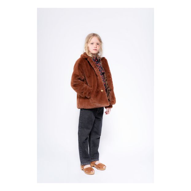Manteau Façon Fourrure Boxy-product