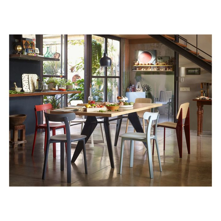 All Plastic Chair by James Morrisson | Gris graphite- Product image n°5