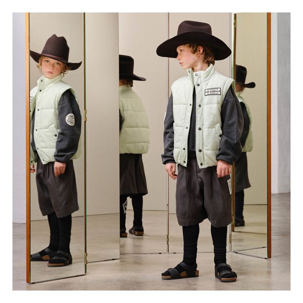 Lemur Puffer Jacket with Removable Sleeves-product