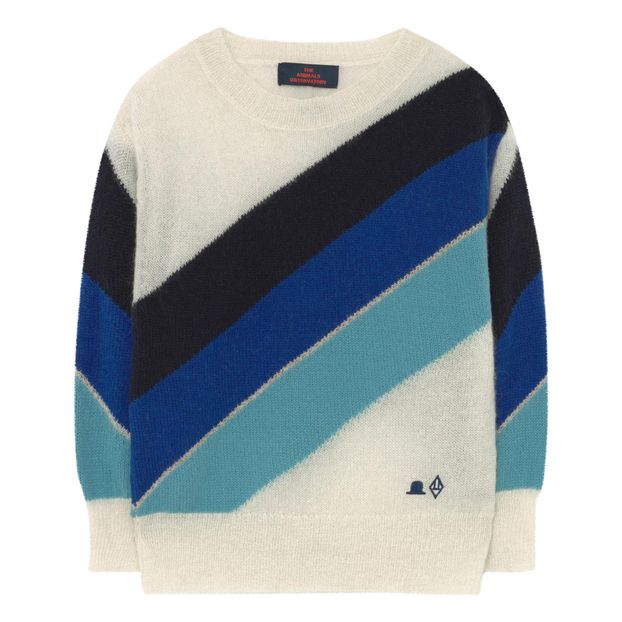 Mohair and Alpaca Wool Striped Sweater-product
