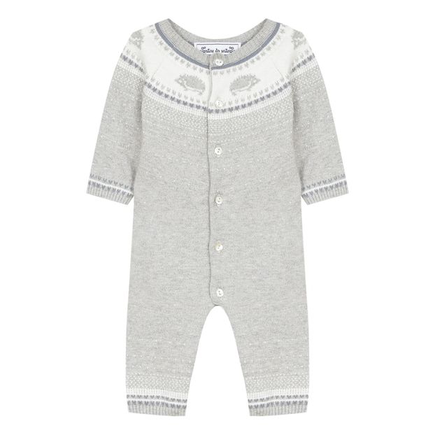 Cotton Jacquard, Cashmere & Wool Jumpsuit-product