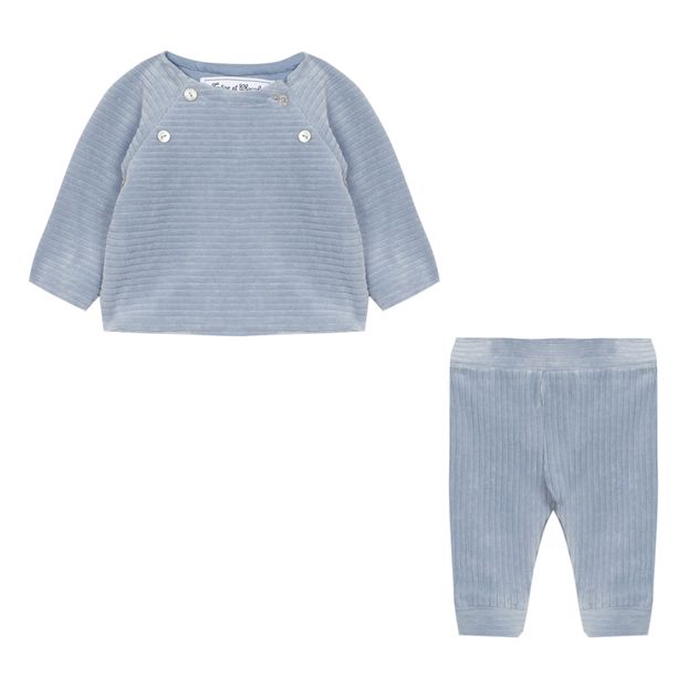 Cardigan + Pantalon Velours Cotelé-product