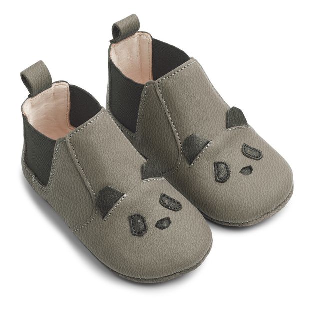 Chaussons Edith Panda 100% Cuir-product