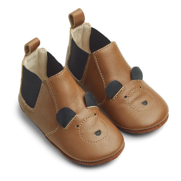 Chaussons Edith Panda 100% Cuir-product