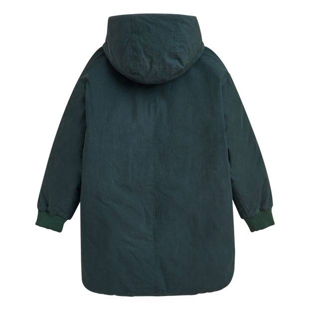 Hexagon Hooded Down Jacket-product