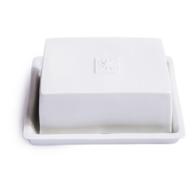 Beurrier Etoile en porcelaine-product