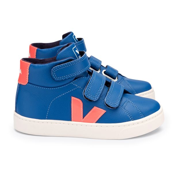 Baskets Cuir Scratchs Esplar Mid-product