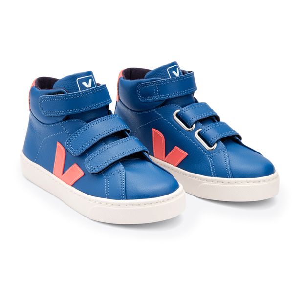 Baskets Cuir Scratchs Esplar Mid-product