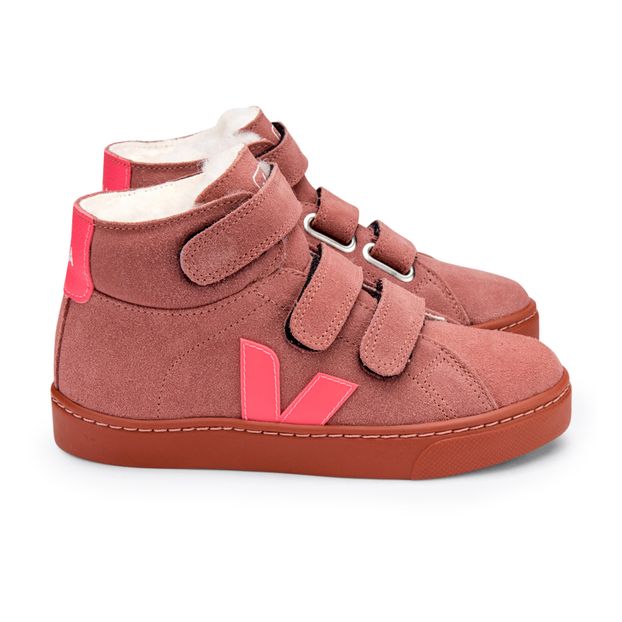 Baskets Scratchs Suede Fourrées Esplar Mid-product