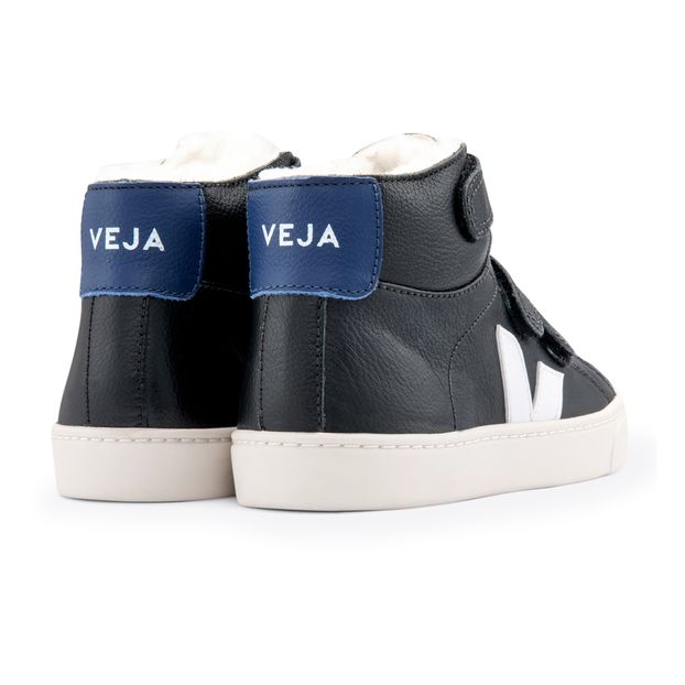 Baskets Scratchs Cuir Fourrées Esplar Mid-product