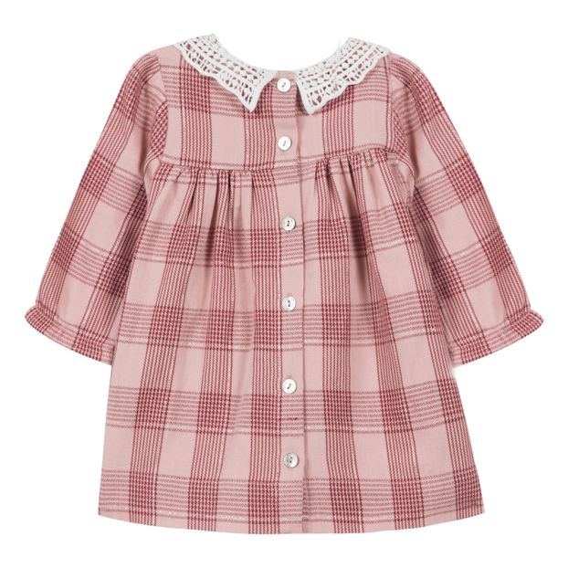 Robe Carreaux Broderies-product