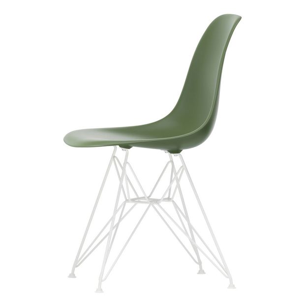 Chaise DSR - piètement blanc epoxy - Charles & Ray Eames-product