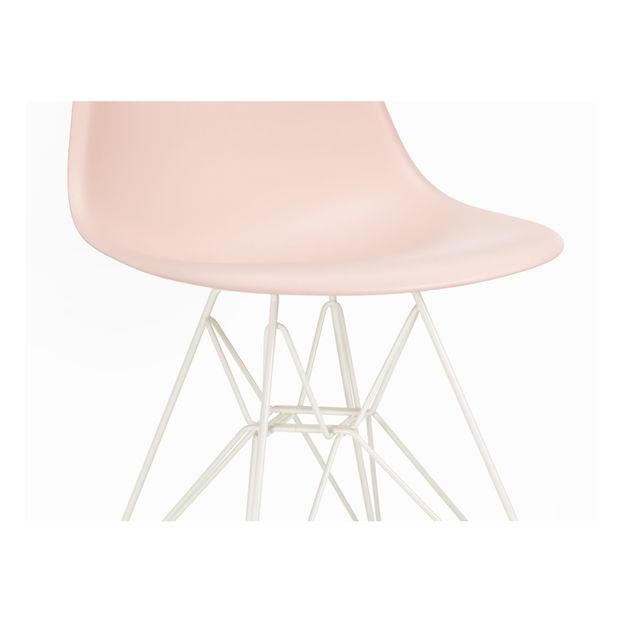 Chaise DSR - piètement blanc epoxy - Charles & Ray Eames-product