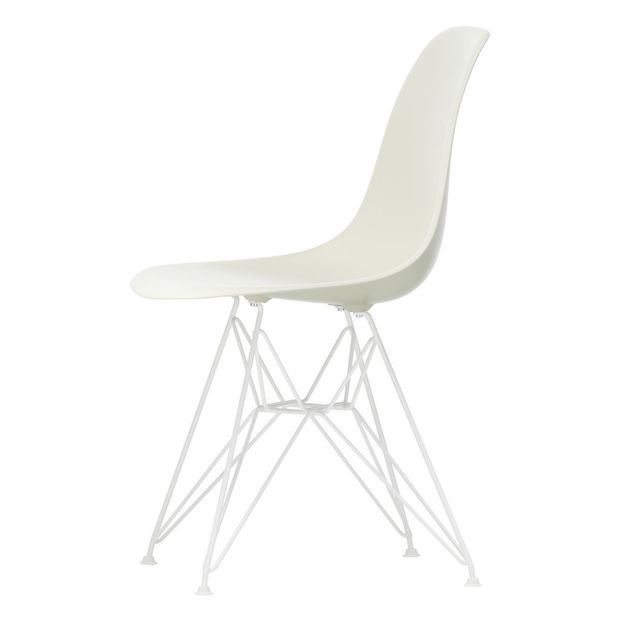 Chaise DSR - piètement blanc epoxy - Charles & Ray Eames-product
