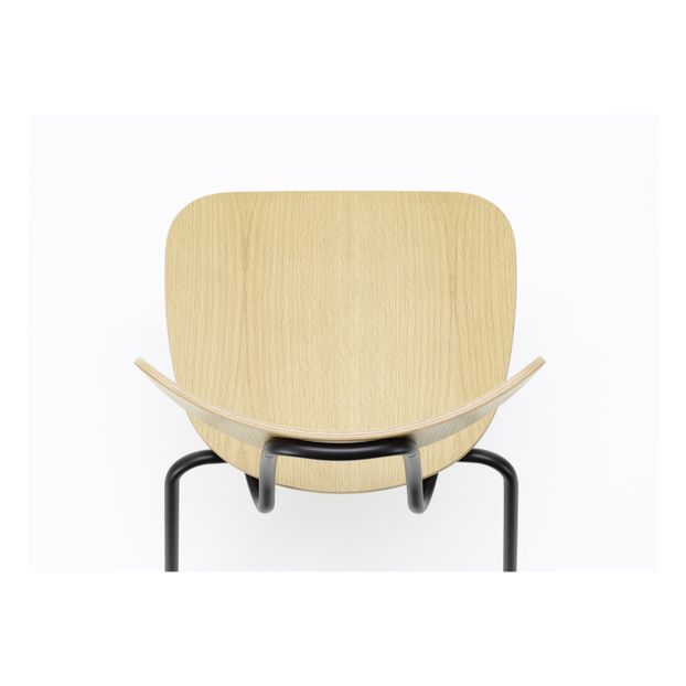 Chaise Moca - piètement noir - Jasper Morrison-product
