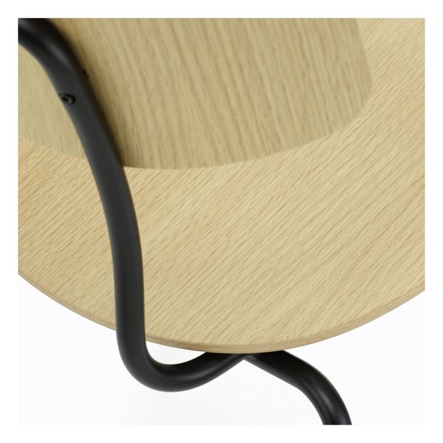 Chaise Moca - piètement noir - Jasper Morrison-product