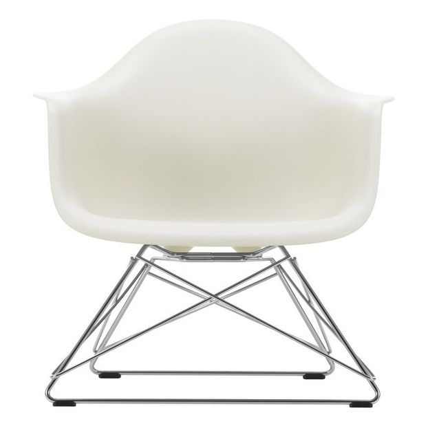 Fauteuil LAR Plastic -piètement chromé - Charles & Ray Eames-product