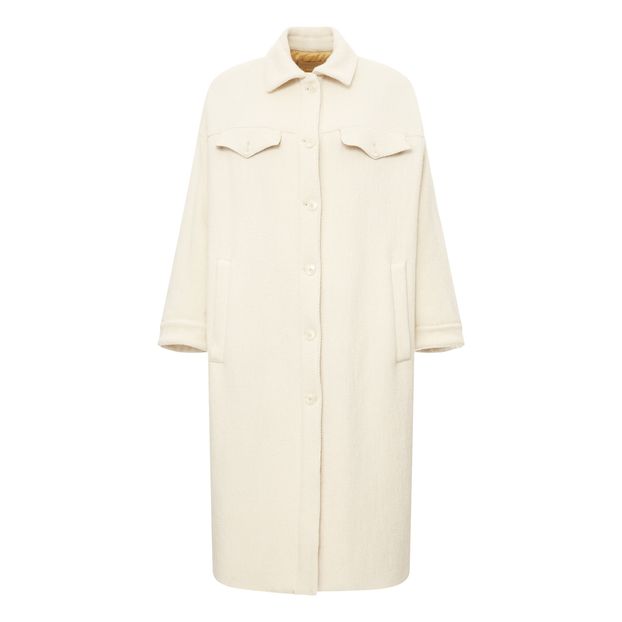 Manteau Ossidiana Twill de Laine et Coton-product